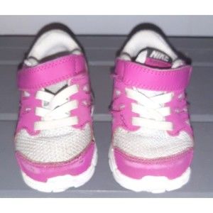 Nike Revolution 2 Shoes Infant Baby Girl 555092-002 Size 5C grey pink black